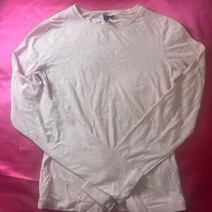 Garage Light Pink Long Sleeve Tee